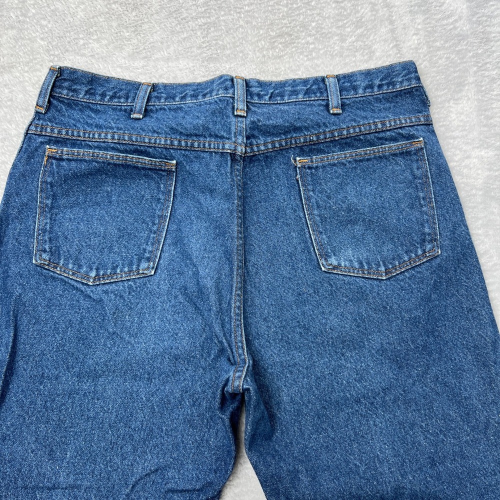 VTG‎ VF Jeanswear Mens Straight Leg Blue Denim Jeans Cotton 38x30 87635RG Medium - Picture 7 of 10